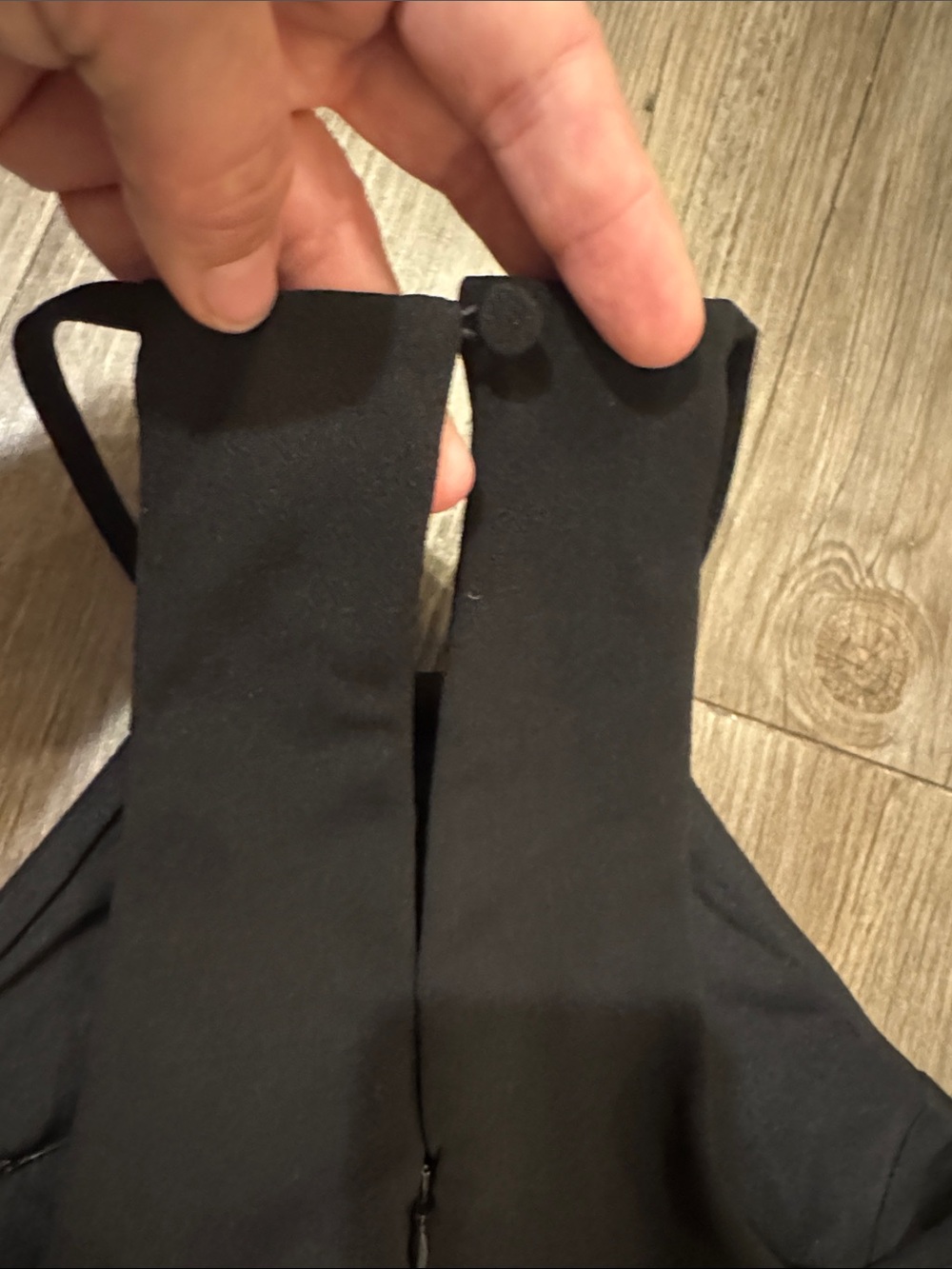 🆕 Express Black Halter Cutout Mini Dress. XS. NWT!!🔥 - Picture 5 of 5